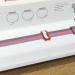 Apple Watchの新バンド(オレンジウーブンナイロン)購入 かなり明るい色合い