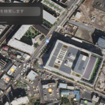 MapアプリにApple 綱島 TDCの航空写真が登場