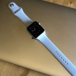 Apple Watch スポーツバンド「スカイブルー」今の季節にぴったり