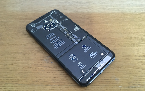 Iphone X 内部が透けて見える壁紙 Ifixitが公開 ふーてんのipad